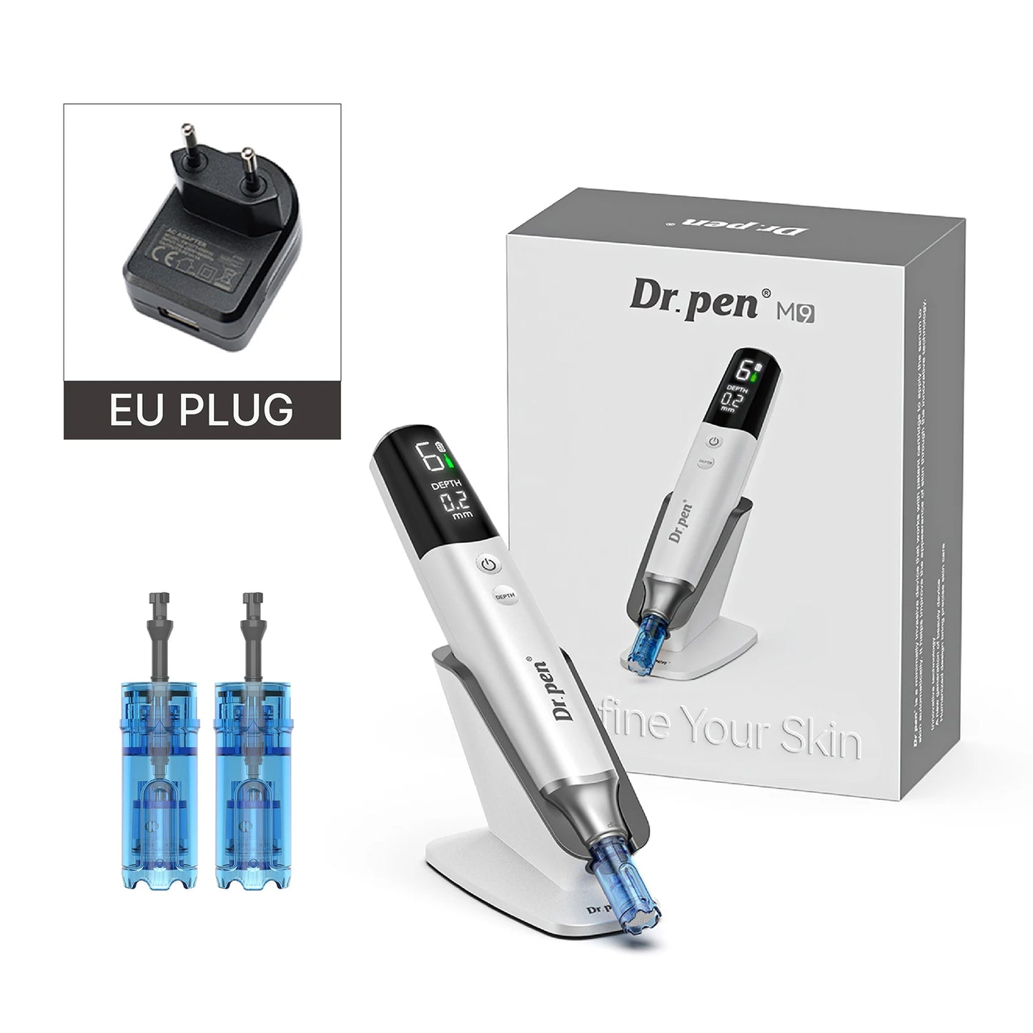Hello Face Dr Pen M9 Microneedle Device M300 LED Mask