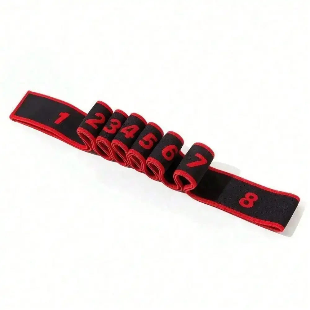 Multicolor Yoga Elastic Band For Fitness And Pilates