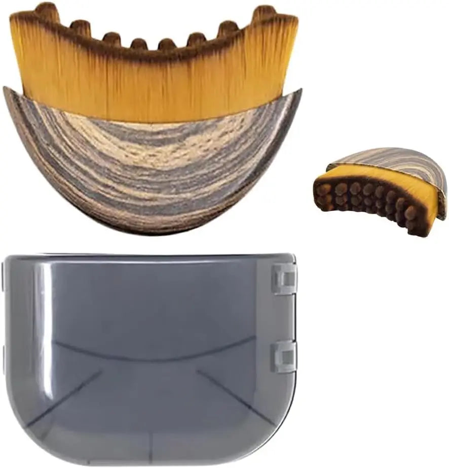 Portable Face and Neck Massage Brush for Facial Contour