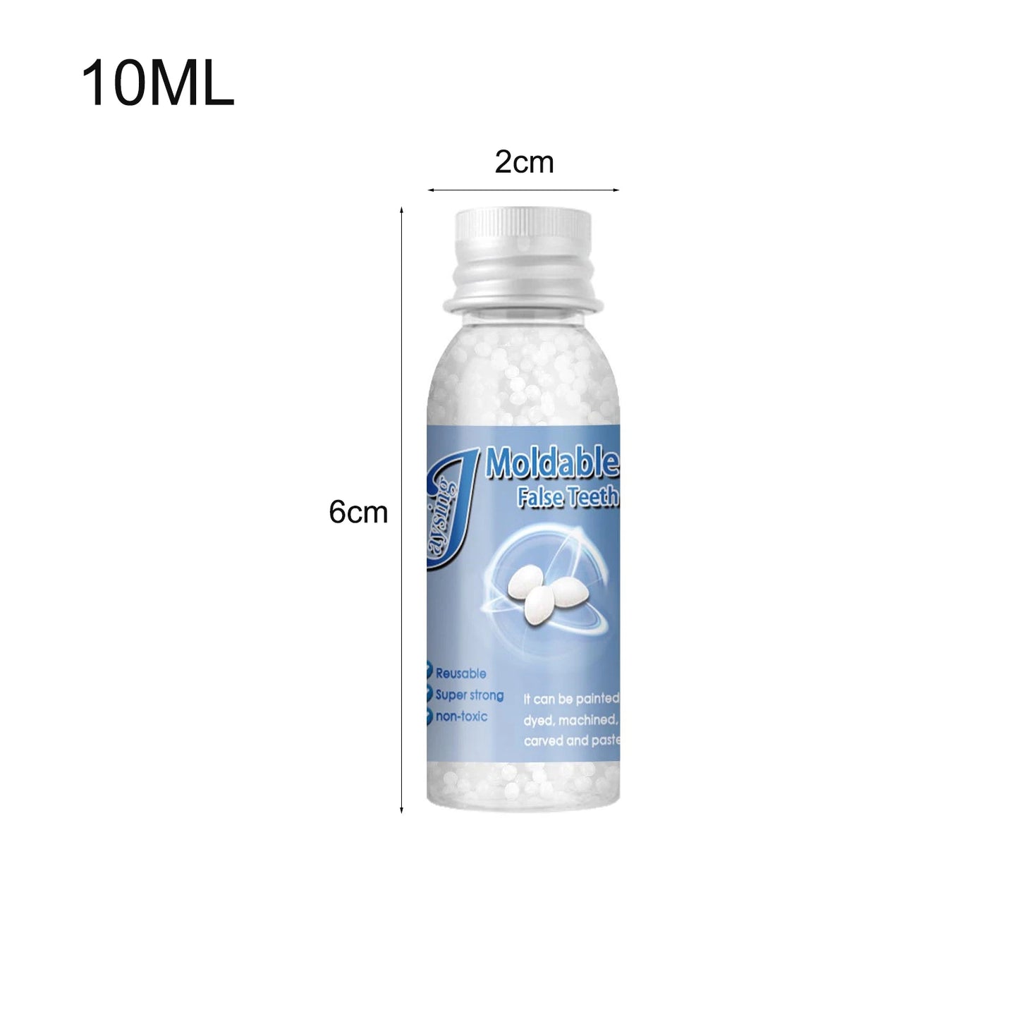 Temporary Tooth Repair Beads For Dentures Resin Adhesive