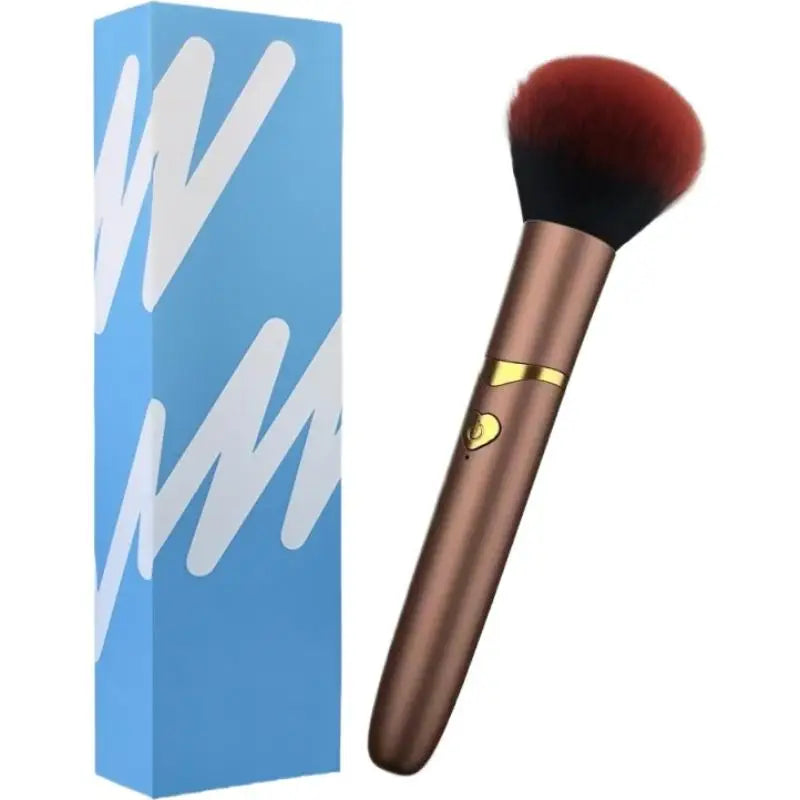 2-In-1 Electric Makeup Brush With Vibration Massage