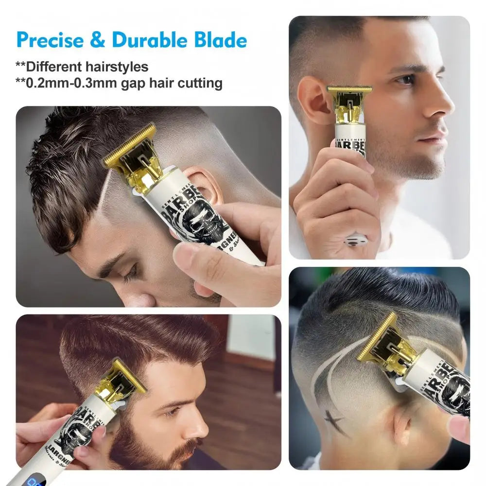 Largner Hair Clipper And Shaver With Ceramic T Blade