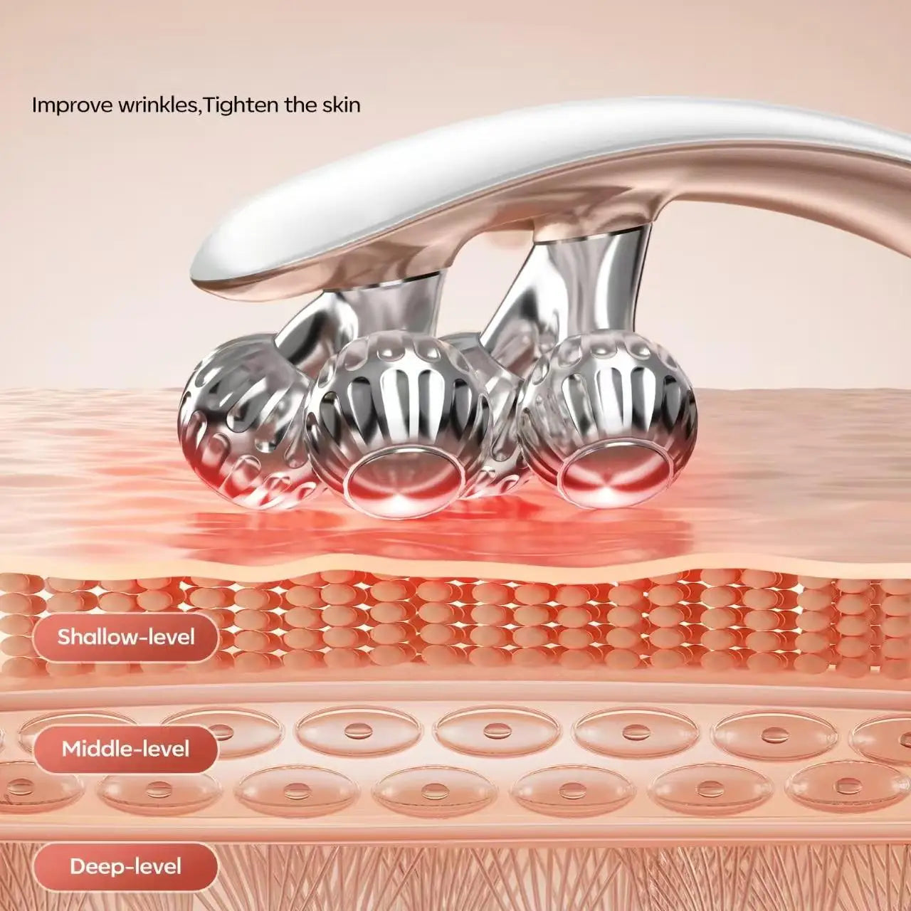 Doge Vollar Facial Massager for Face and Neck with Lymphatic Drainage