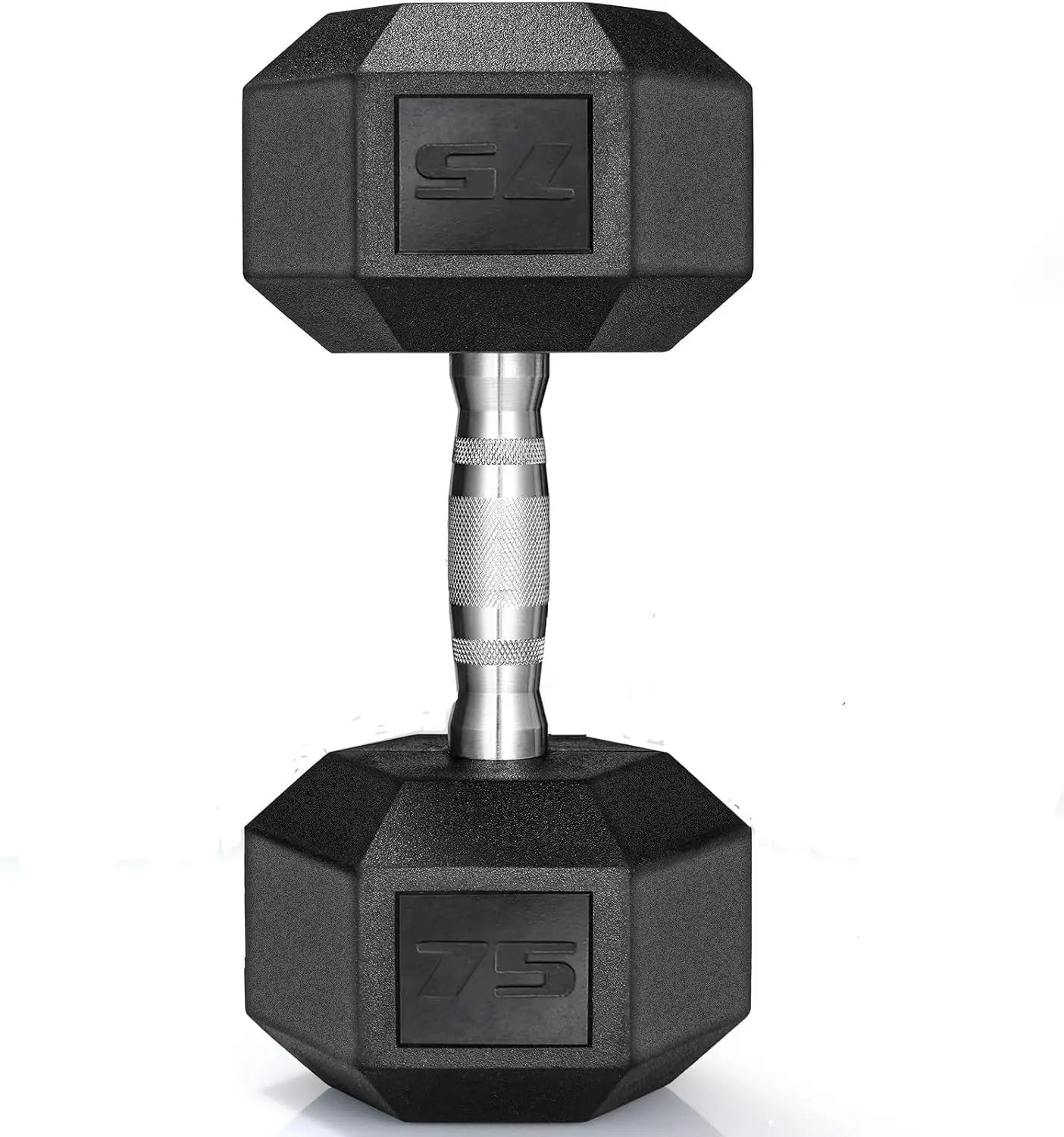 Rubber Hex Dumbbells Set For Home Gym Cast Iron Coated