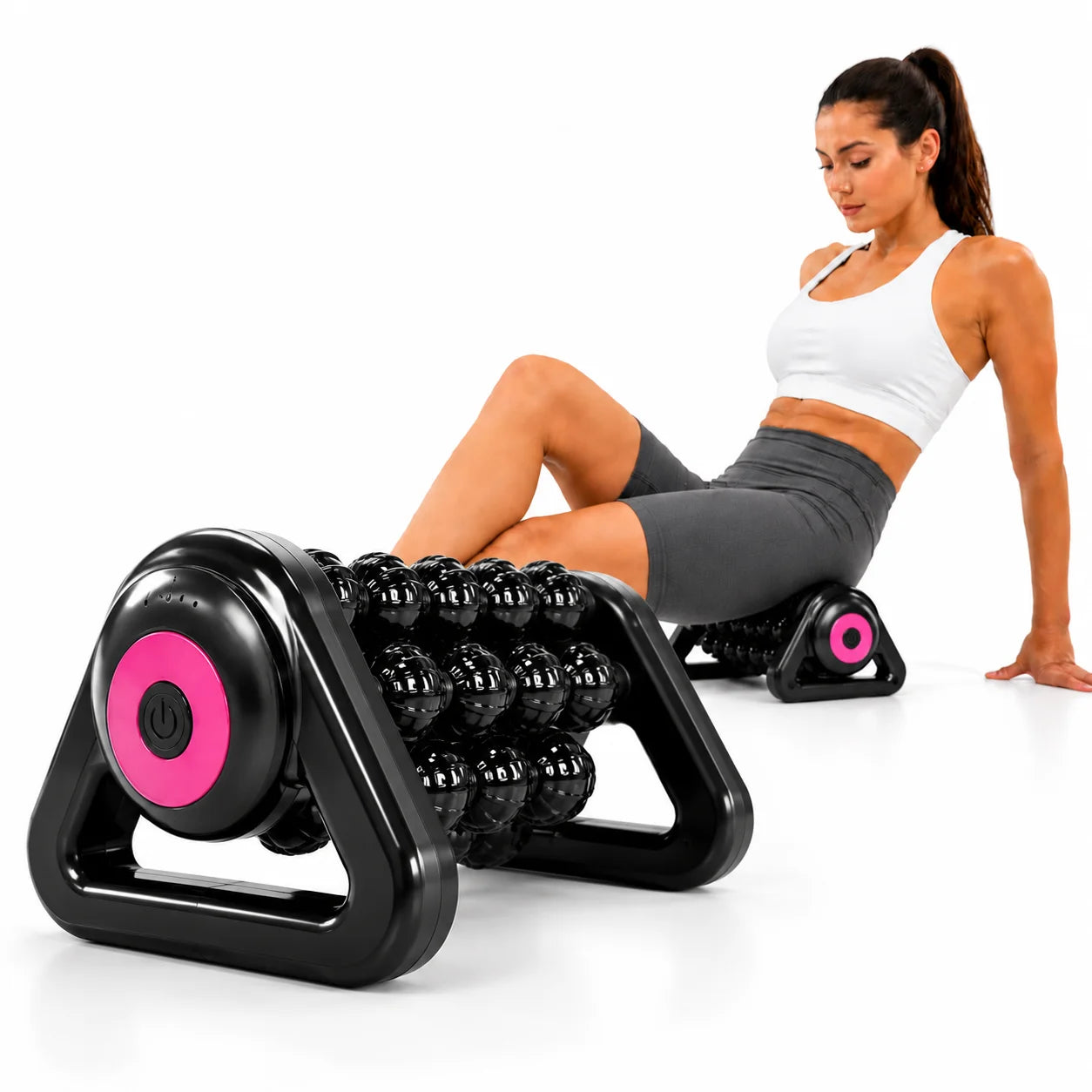 Triangle Roller Massage For Shoulders Back And Legs