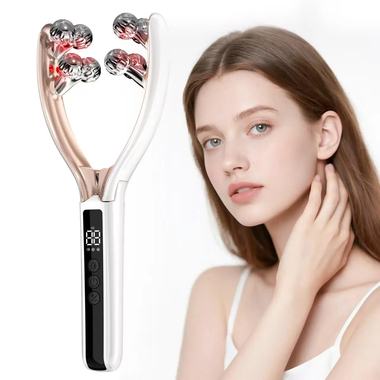Doge Vollar Facial Massager for Face and Neck with Lymphatic Drainage
