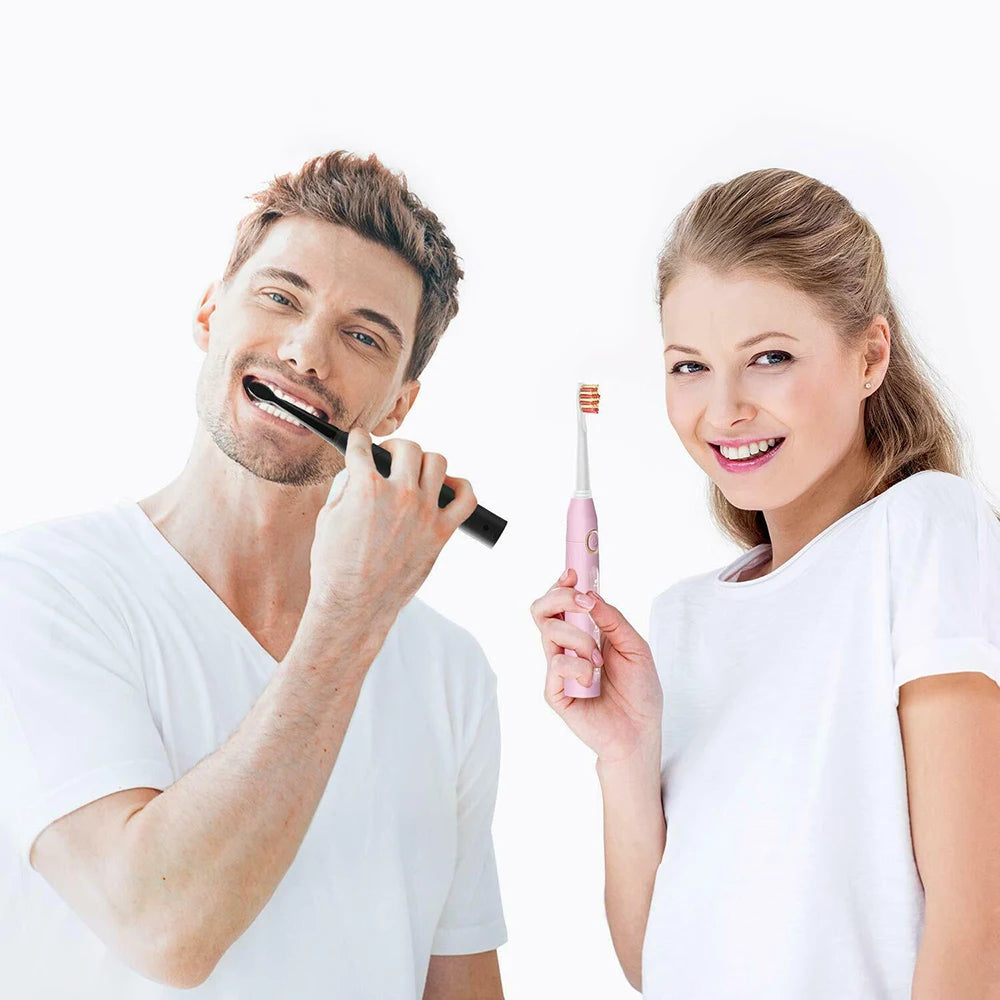 Fairywill FW-507 Sonic Electric Toothbrush Waterproof USB Rechargeable