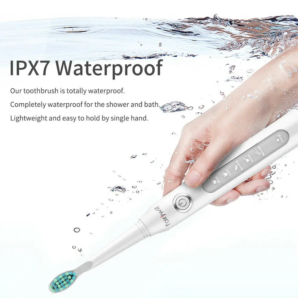 Fairywill FW-507 Sonic Electric Toothbrush Waterproof USB Rechargeable