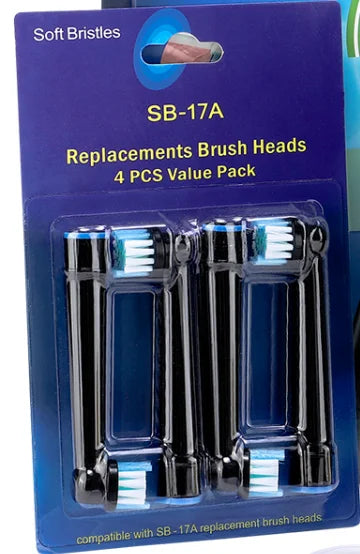 Rechargeable Smart Rotating Electric Toothbrush 4 Heads And 5 Modes