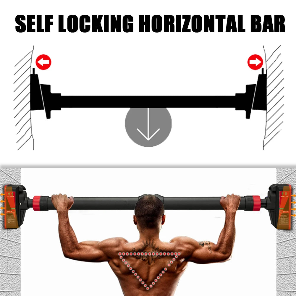 TWISTER.CK Adjustable Pull Up Bar With Level Gauge 200kg Capacity
