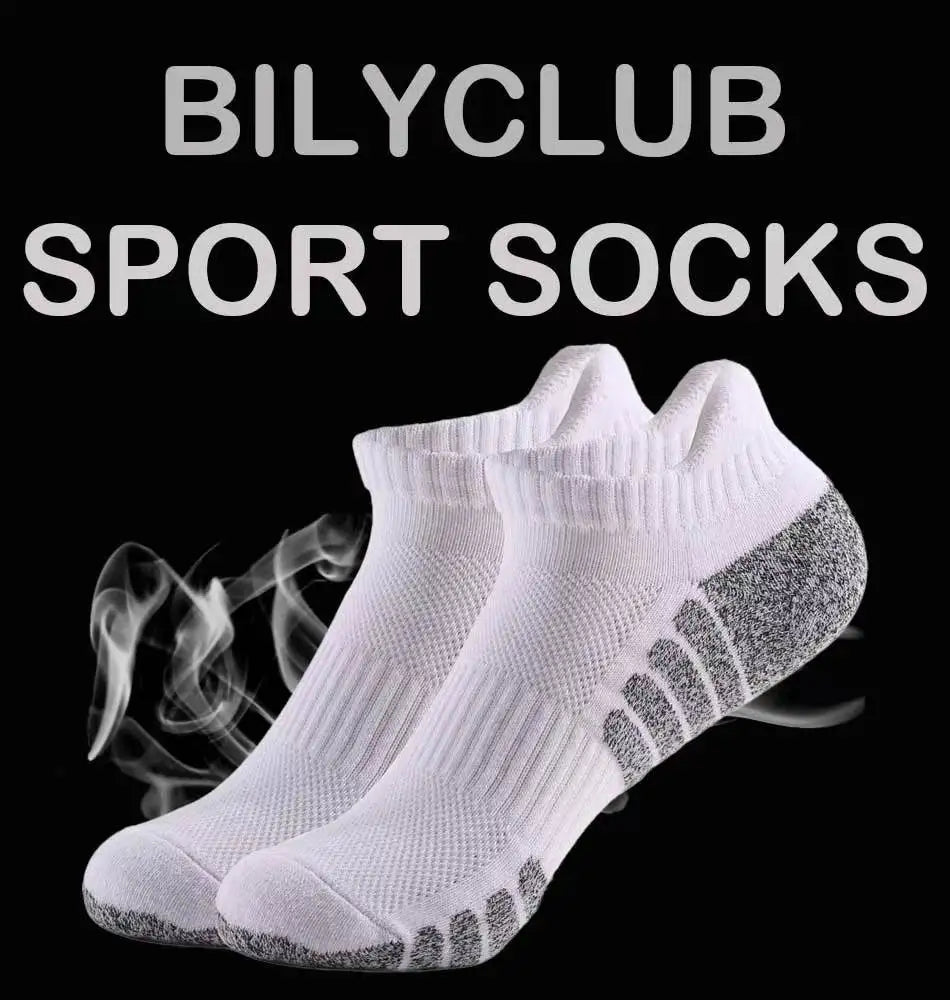 3 Pairs Ankle Running Socks For Men And Women Cotton