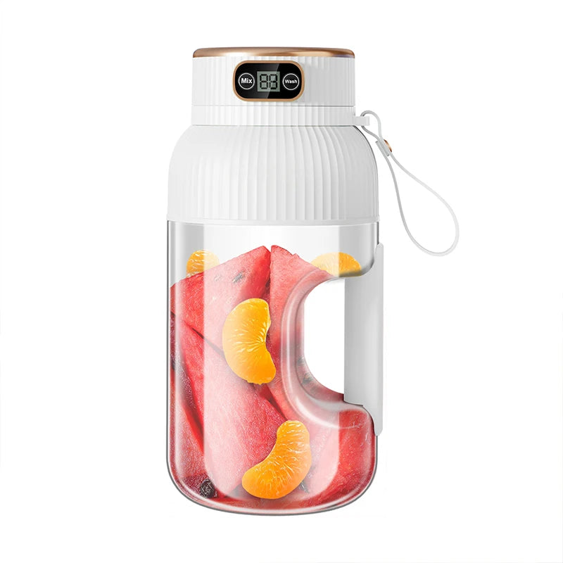 Portable USB Juicer Blender 1000ml For Smoothies Easy Clean