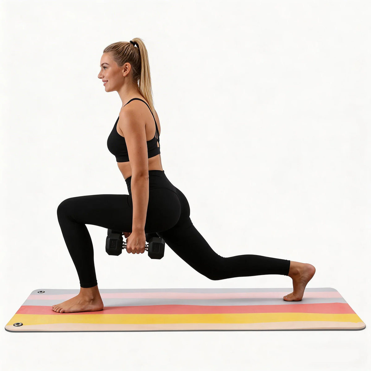 Hanging Foldable Fitness Exercise Mat For Yoga And Home Workouts