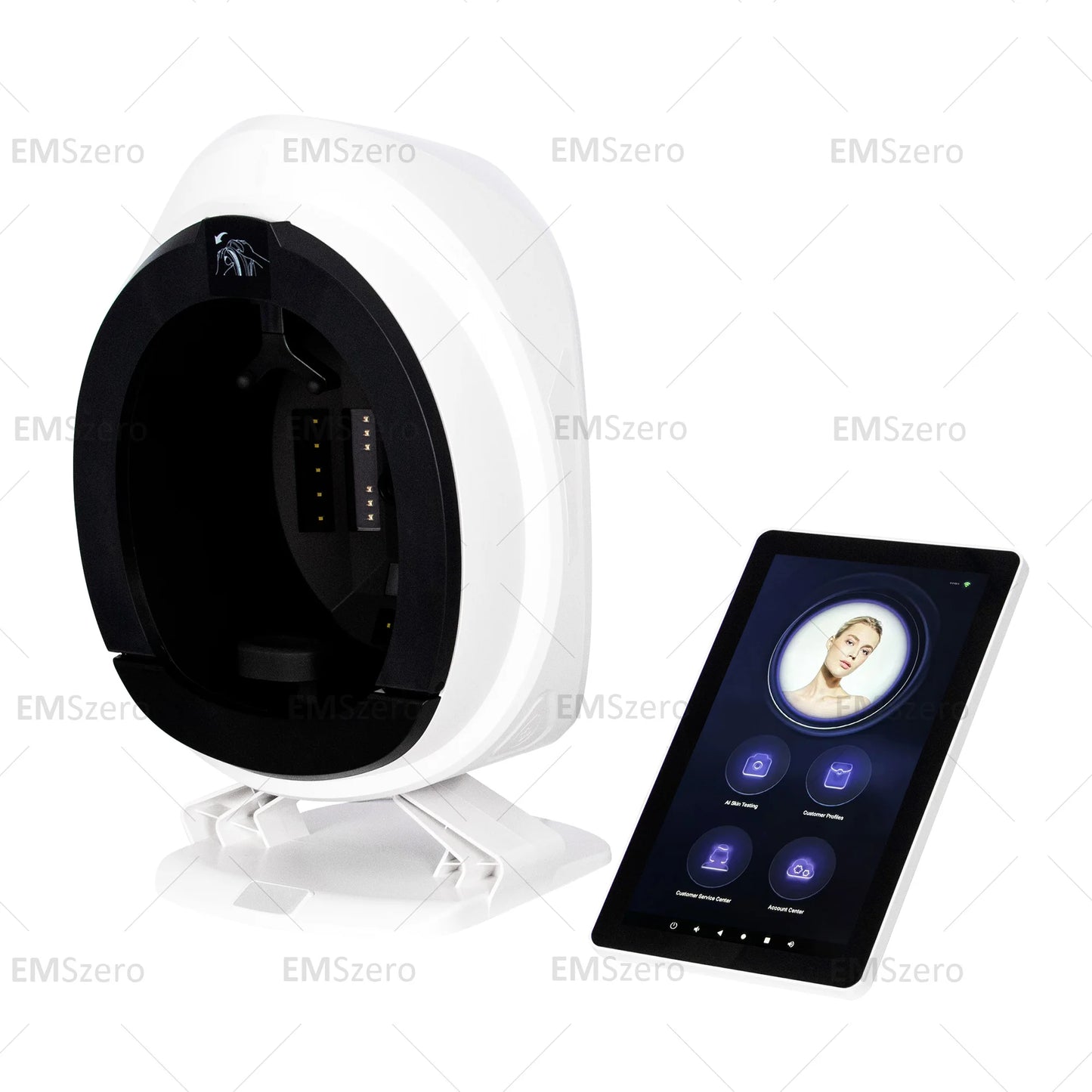 Smart Facial Skin Detection And Analysis Instrument For Beauty Centers