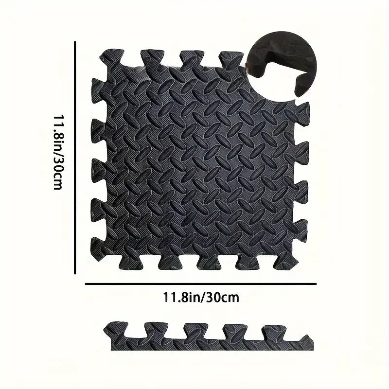 Interlocking EVA Foam Floor Tiles For Home Gym And Yoga