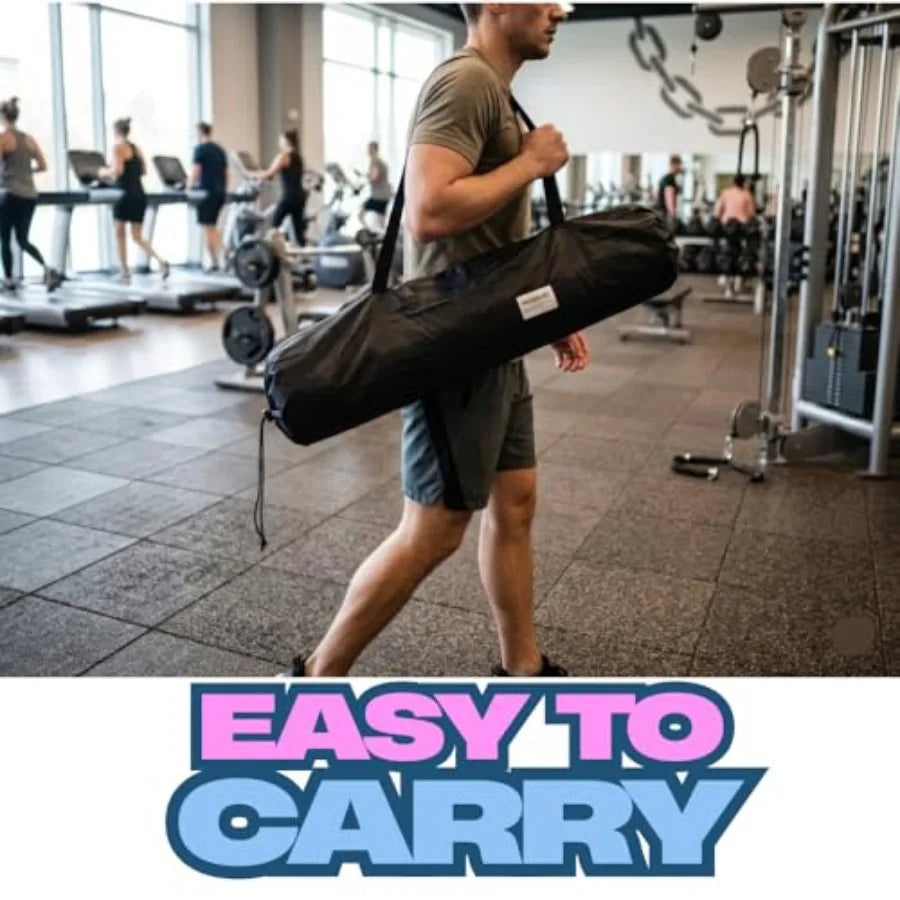 Non-slip Ab Roller Exercise Mat With Storage Bag