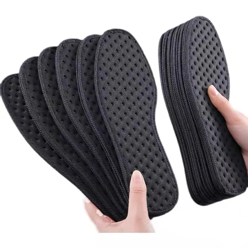 Bamboo Charcoal Antibacterial Deodorizing Sports Insoles