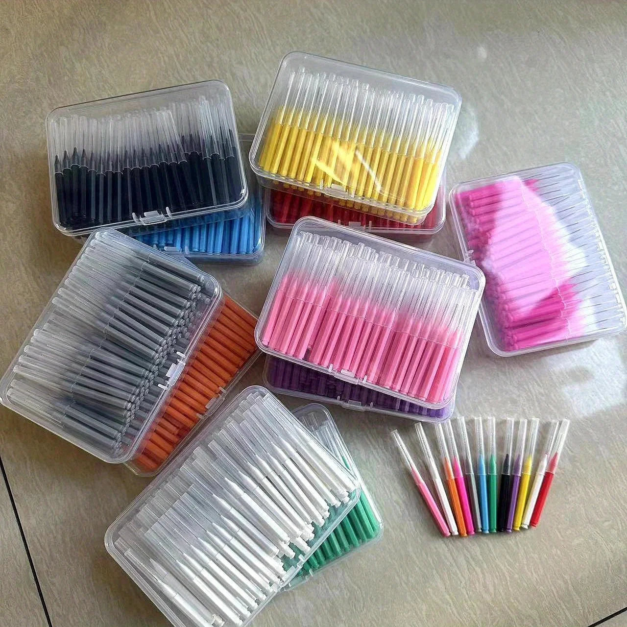 Interdental Brushes 100Pcs Box For Orthodontic Dental Care