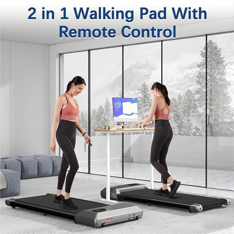 Superun 2in1 Treadmill for Home Fitness, 2.5HP, LCD Data Display