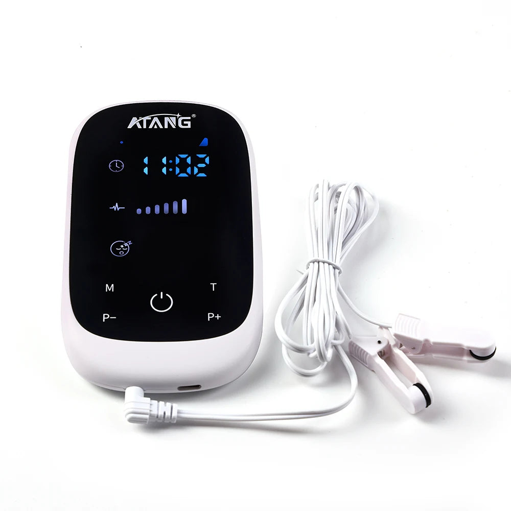 ATANG CES Device Brain Stimulation Therapy Ear Clip for Sleep
