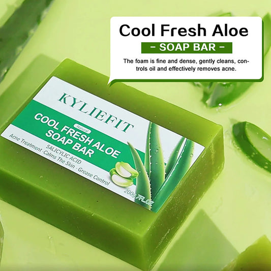 AILKE Aloe Vera Whitening Soap For Clear Skin And Radiance