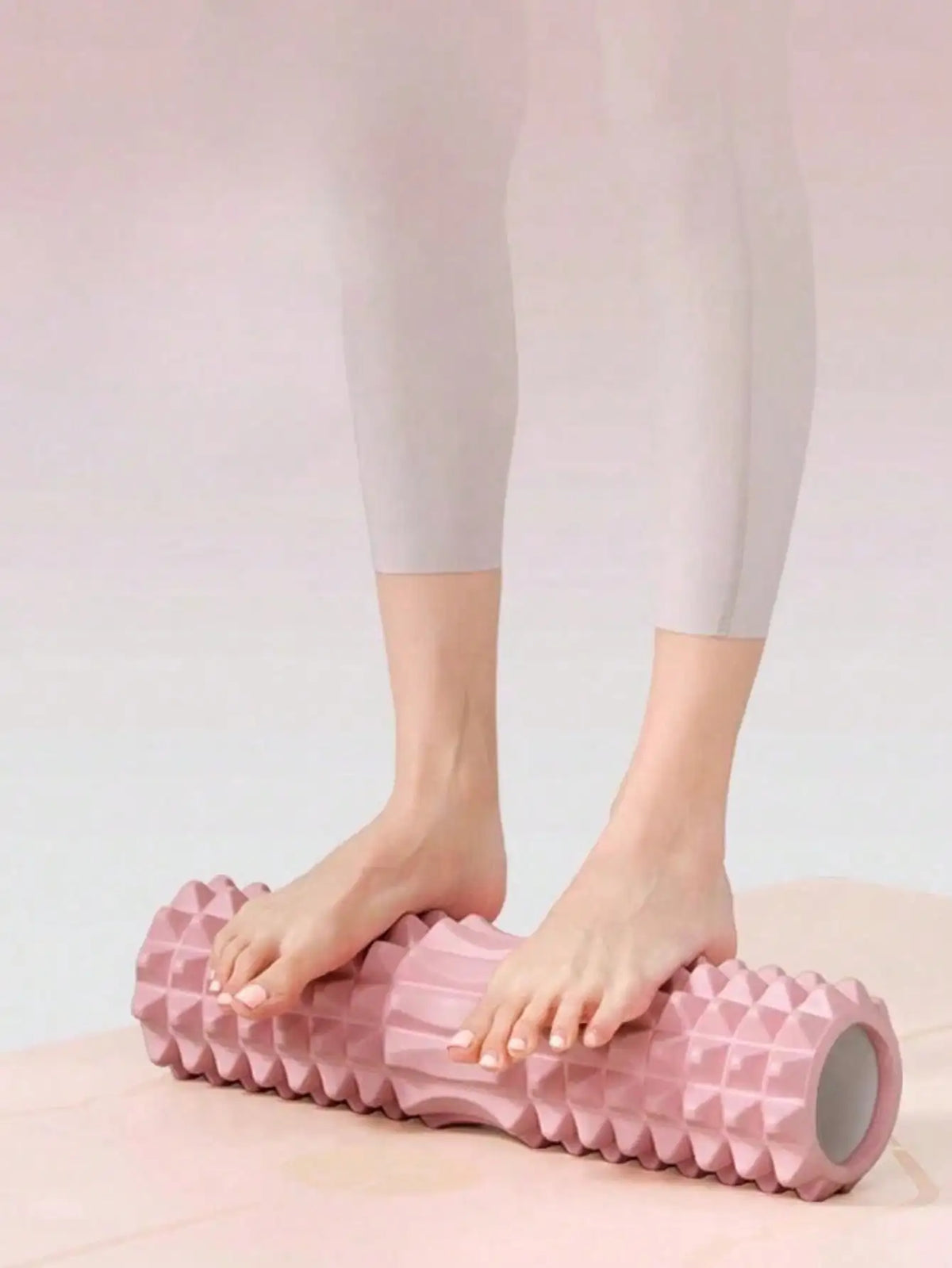 Textured Foam Yoga Massage Roller For Muscle Relaxation and Flexibility