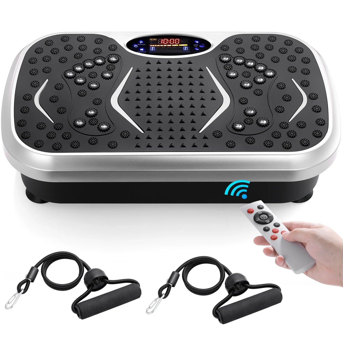 Vibration Plate Exercise Machine 3D Whole Body Workout Home Fitness