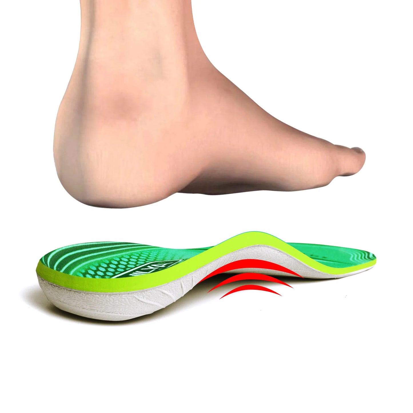 IFITNA Plantar Fasciitis Relief Orthopedic Insole With Arch Support