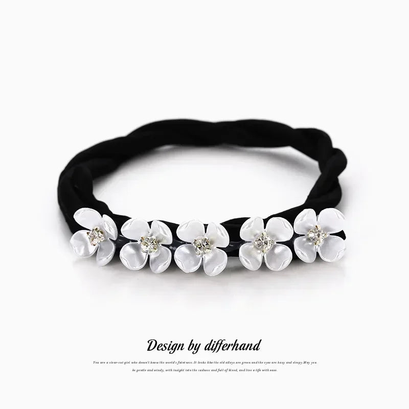 Elegant Pearl Bun Maker Hair Accessory for Korean Style Updos