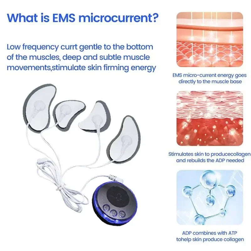 EMS Facial Massager Microcurrent Eye Lifter For Anti Wrinkle Care