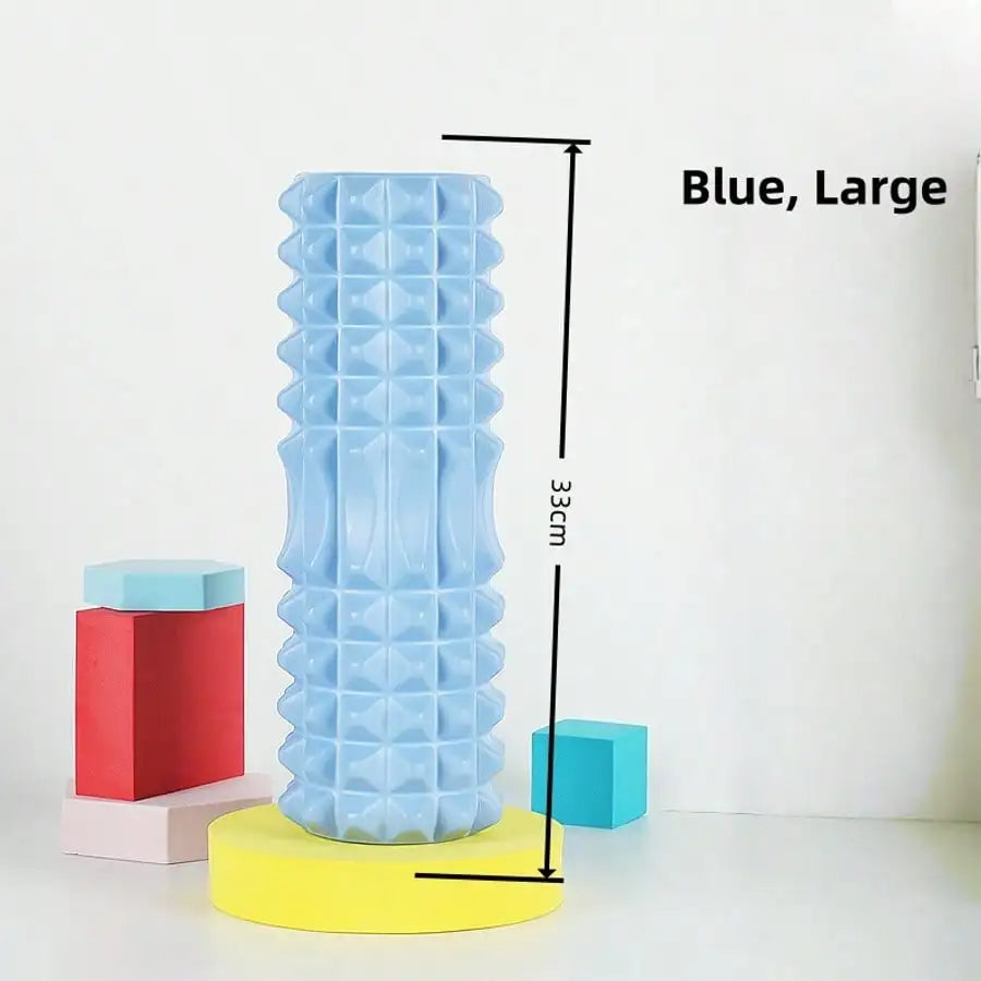 Textured Foam Yoga Massage Roller For Muscle Relaxation and Flexibility
