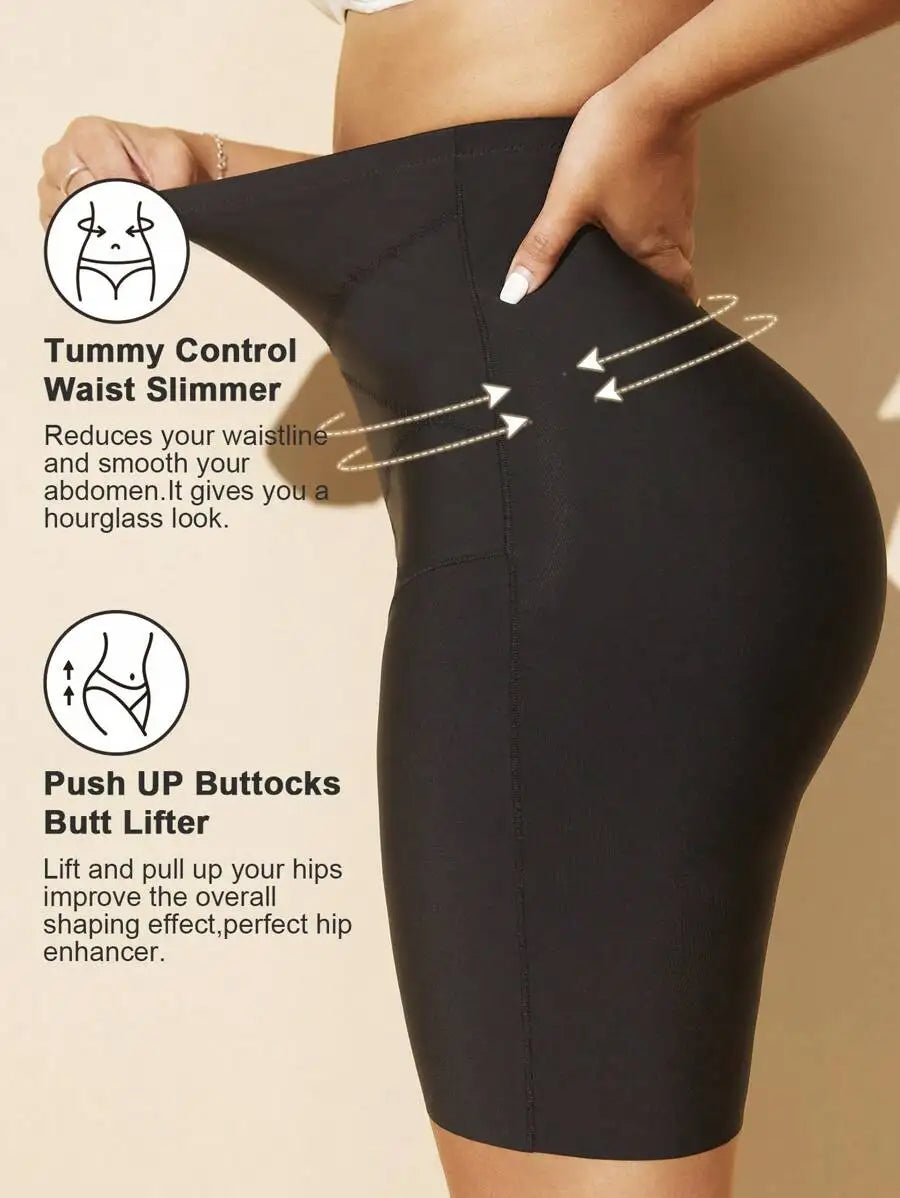 Women High Waist Invisible Shorts Tummy Control Butt Lift Shaper