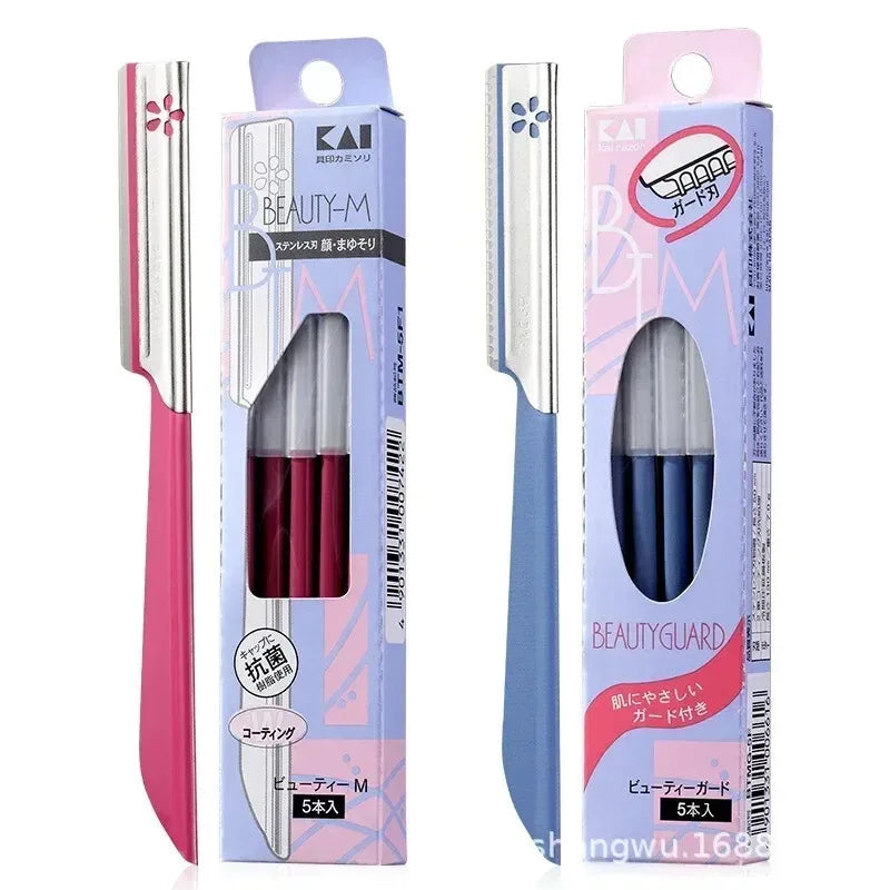 Eyebrow Epilator Sets For Women Stainless Steel Trimming Tools