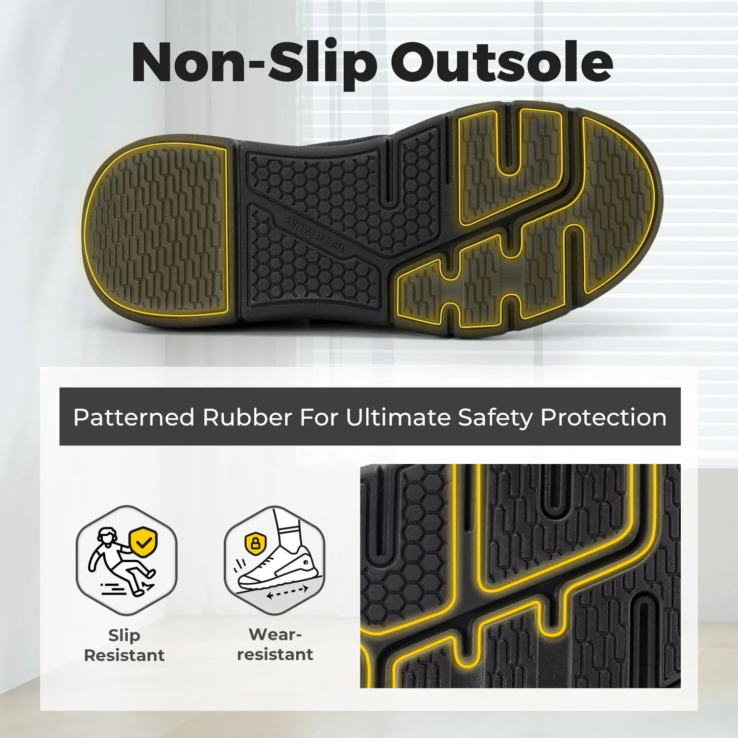 Fitville Men's Diabetic Shoes Extra Wide Hook And Loop Walking