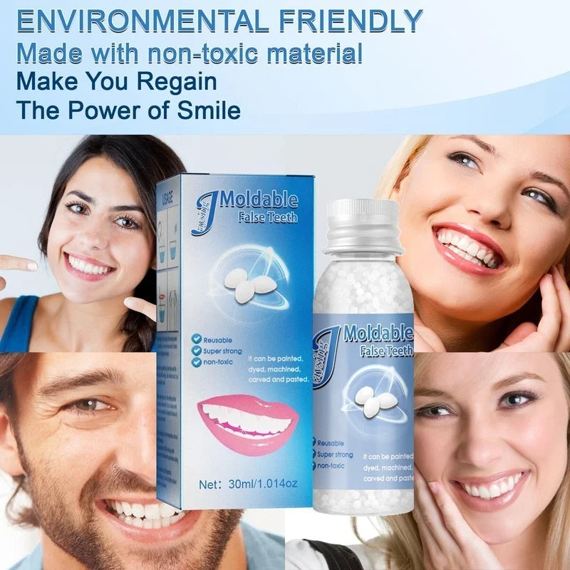 Temporary Tooth Repair Beads For Dentures Resin Adhesive