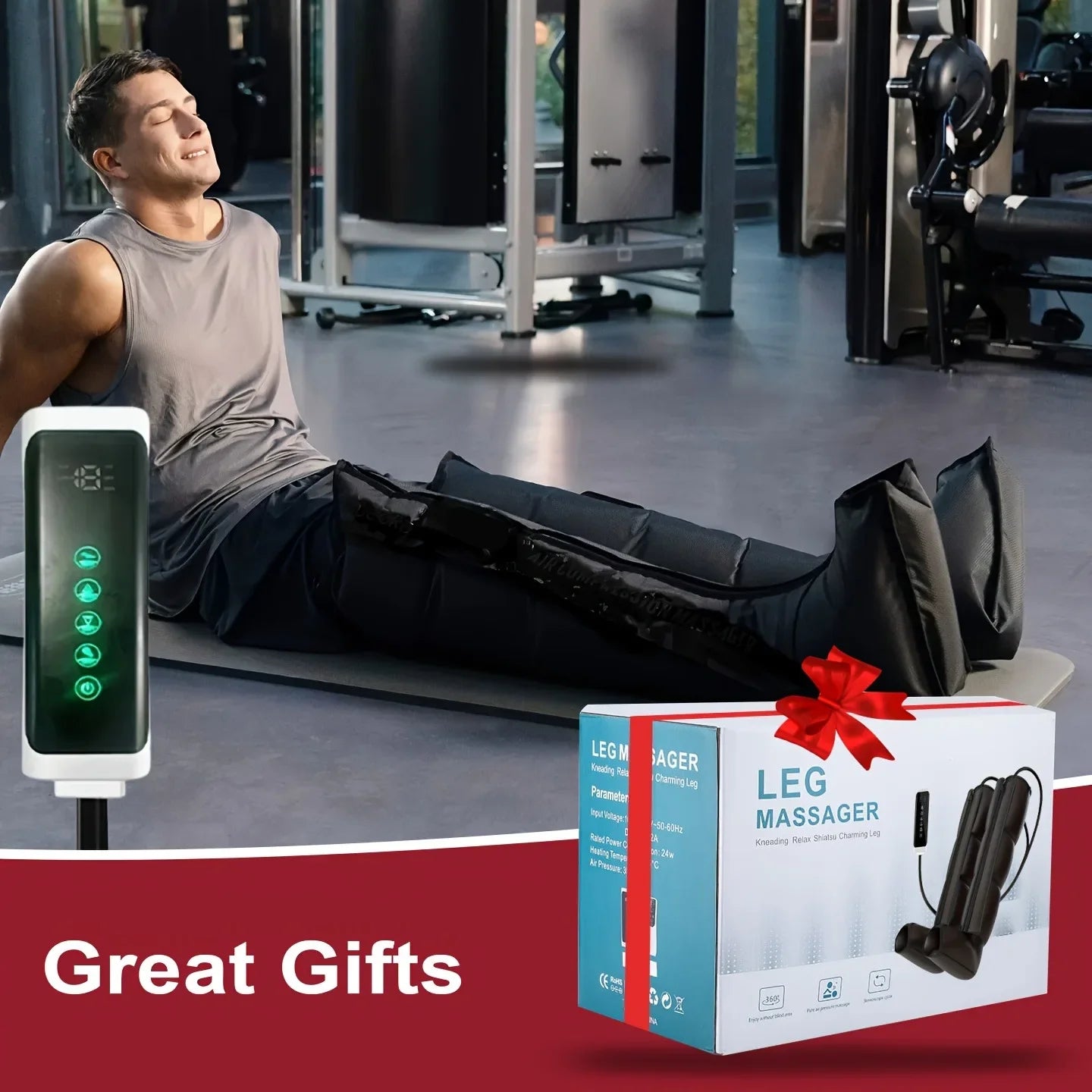 JINKAIRUI Massage Boots Air Wave Massager For Legs And Feet