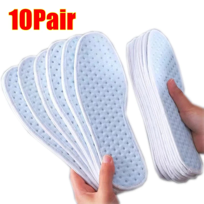Bamboo Charcoal Antibacterial Deodorizing Sports Insoles