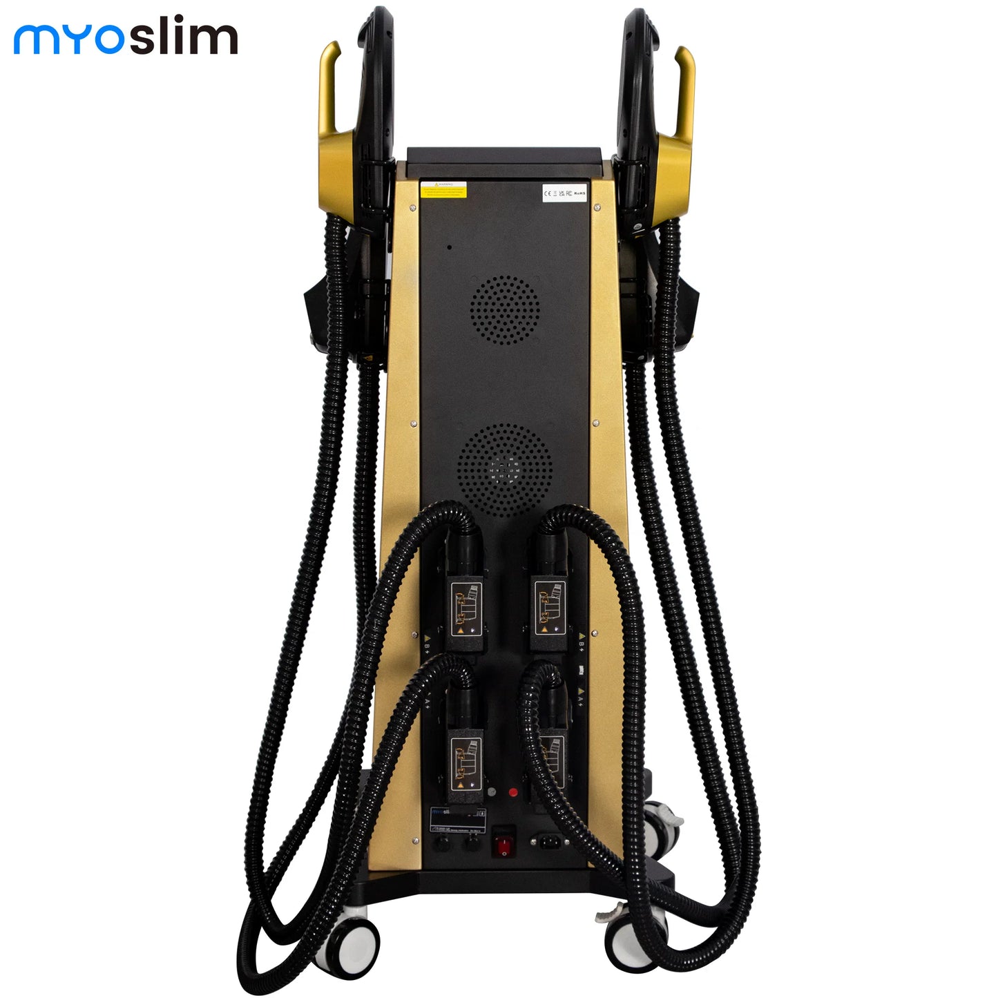 MYOSLIM EMS Body Sculpt Machine With 4 Handles For Muscle Building