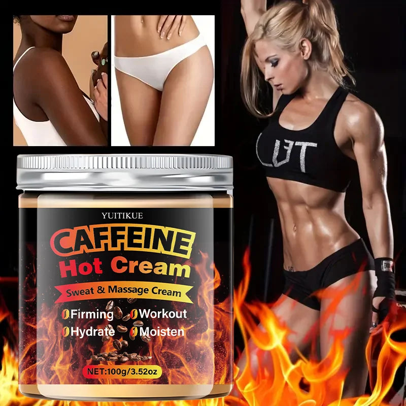 YUITIKUE Caffeine Warming Cream For Firming Hydrating Skin