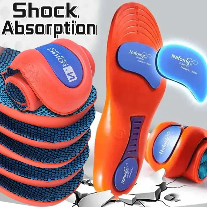 Breathable Memory Foam Sport Insoles With Arch Support And Deodorization