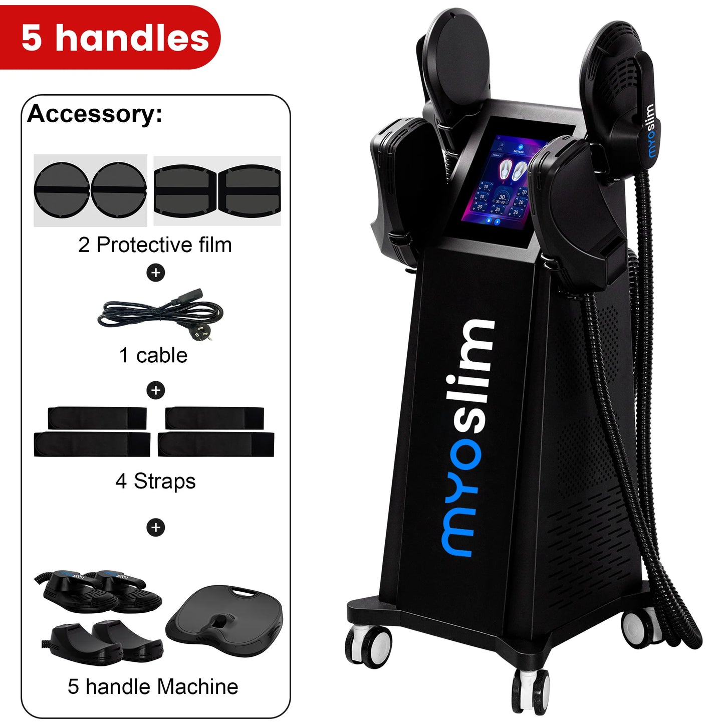 MYOSLIM EMS Radio Frequency Body Sculpting Device For Fat Reduction