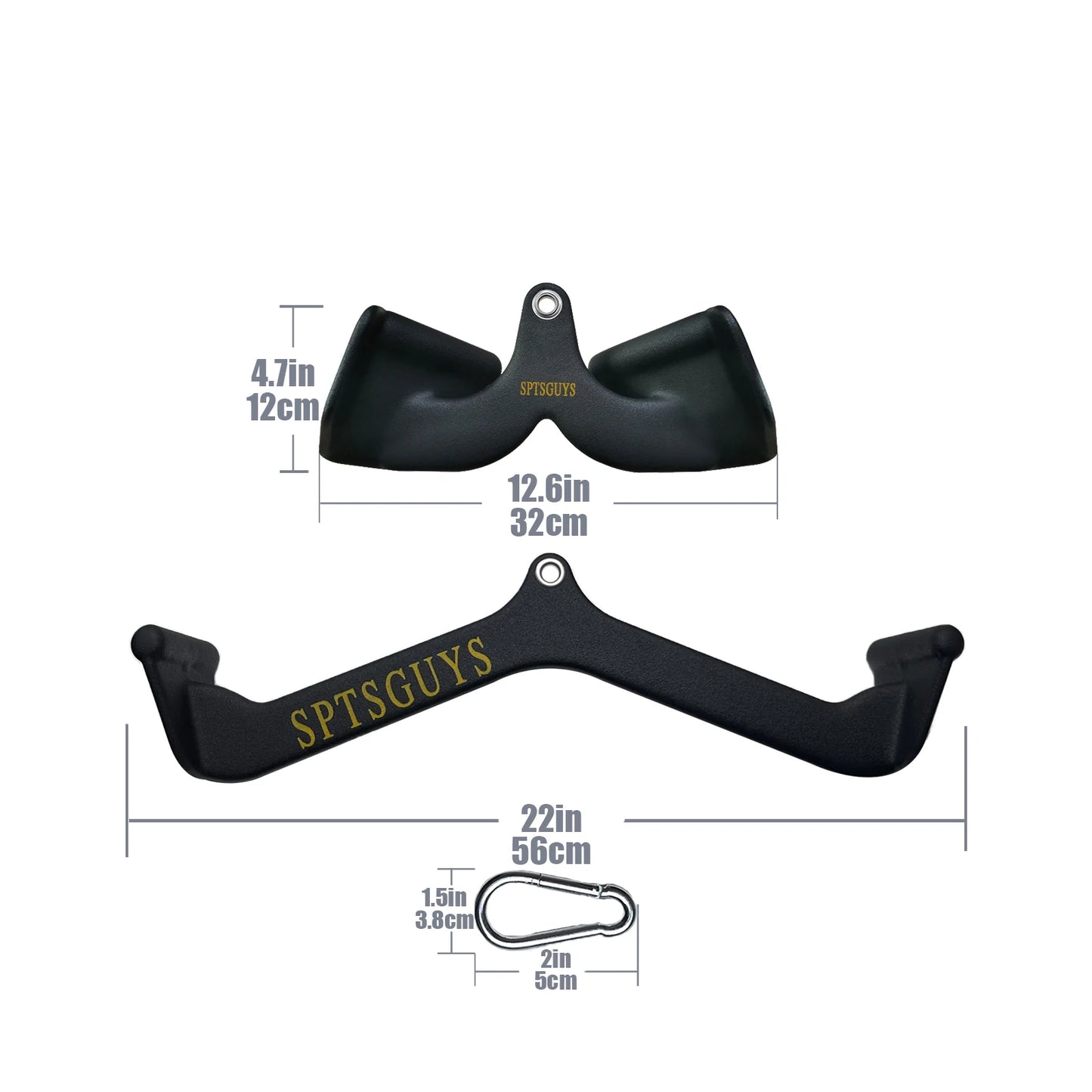 MARSAFIT Lat Pulldown Bar For Cable Pulley System Home Gym