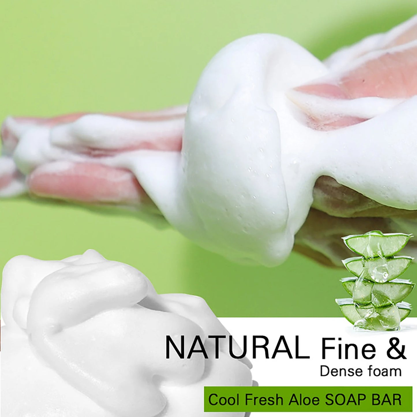 AILKE Aloe Vera Whitening Soap For Clear Skin And Radiance