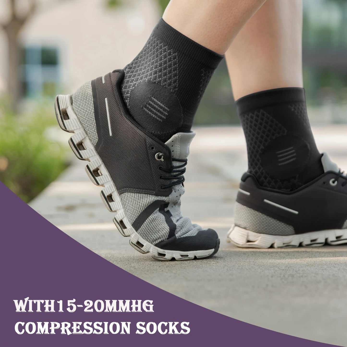 Compression Socks With Arch Support Open Toe Design Neuropathy
