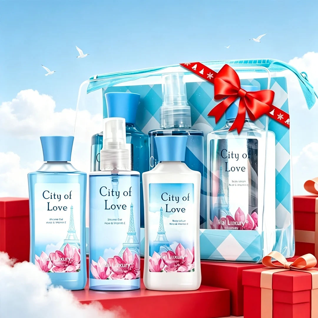 Vital Luxury Love City Shower Set Pheromone Gift Idea