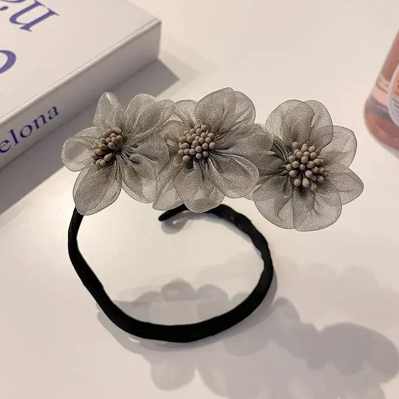 Elegant Pearl Bun Maker Hair Accessory for Korean Style Updos