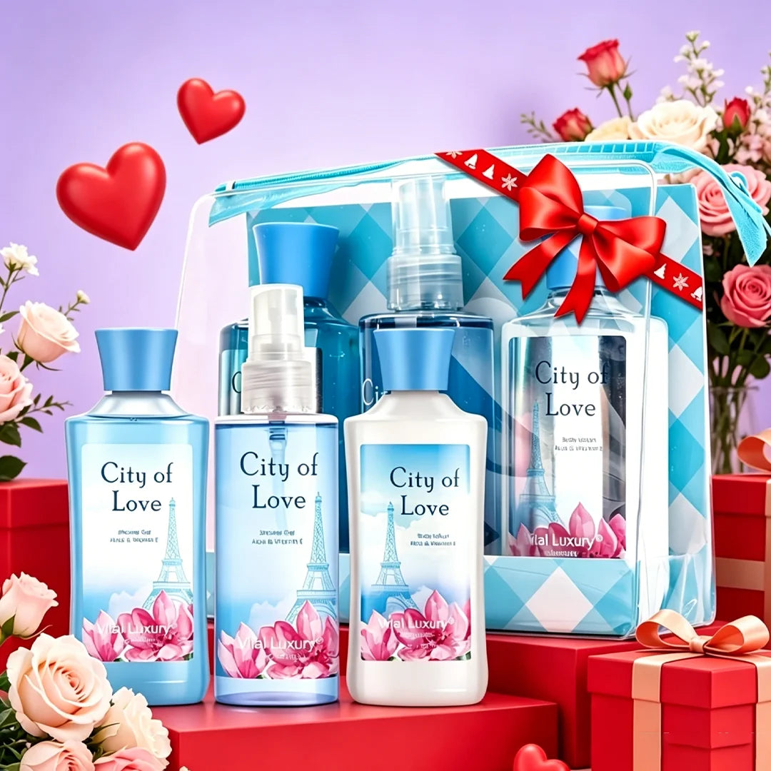 Vital Luxury Love City Shower Set Pheromone Gift Idea