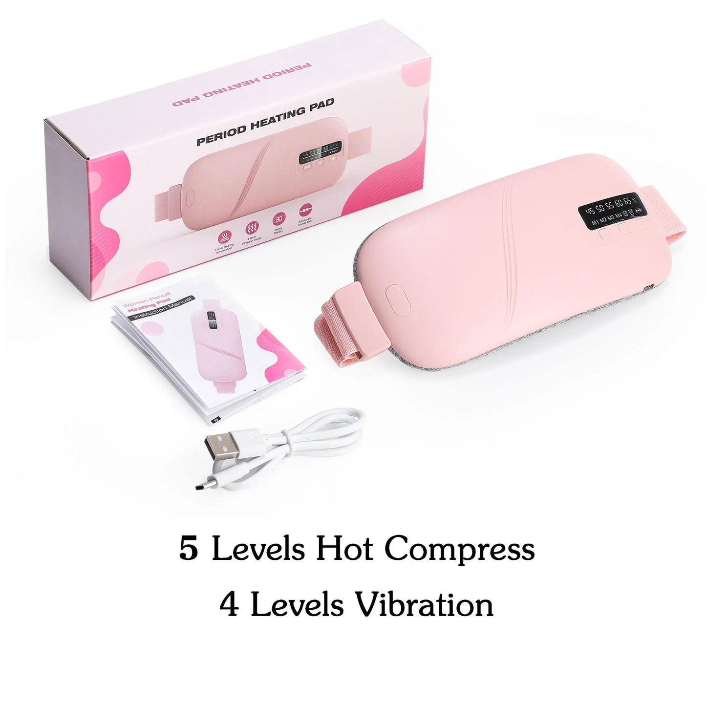 Hailicare Electric Heating Waist Belt For Period Pain Relief