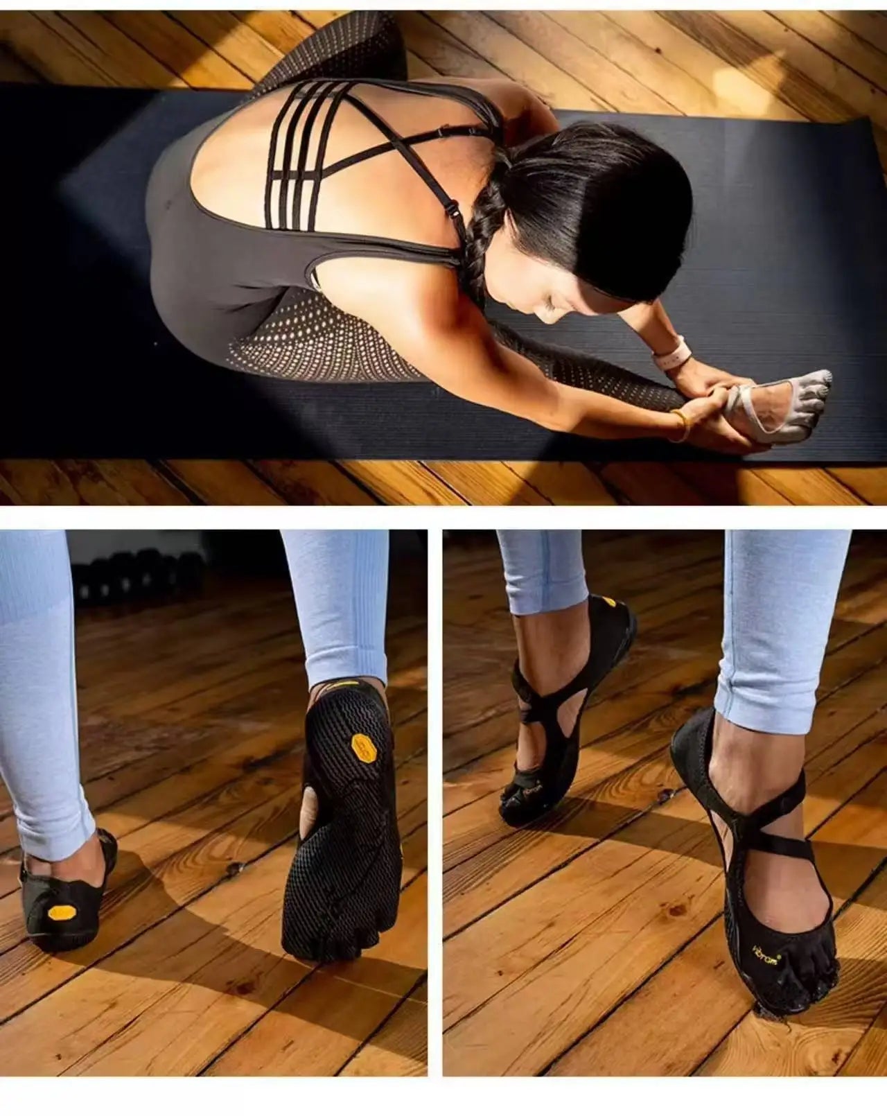 Lightweight Five-Toed Sneakers for Yoga, Walking, and Outdoor Activities