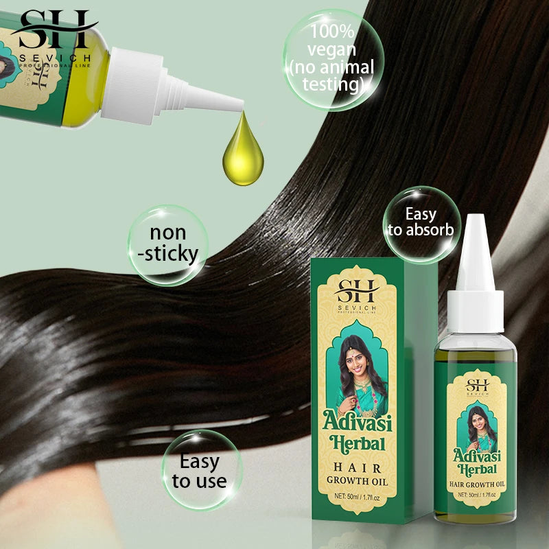 Sevich Ayurvedic Hair Growth Oil for Anti Hair Loss